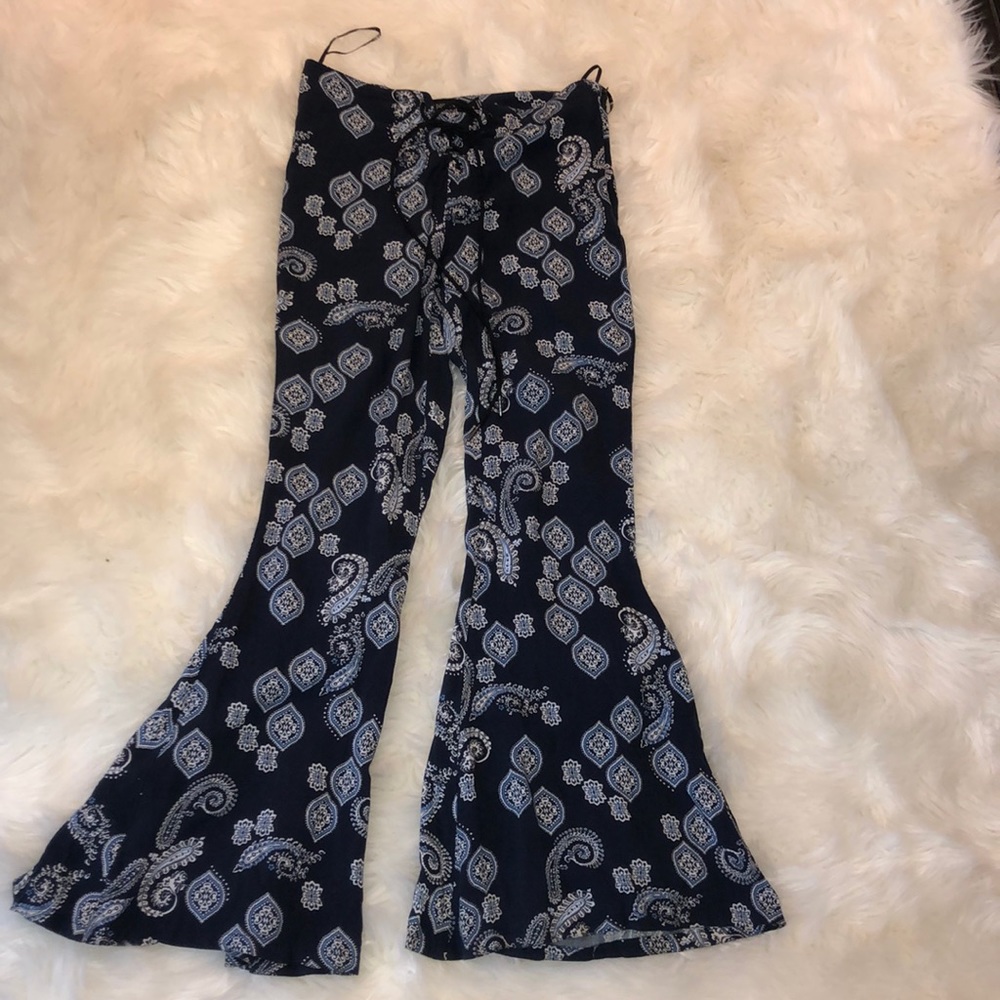 Fun Patterned Bellbottom Pants From Peppermayo - image 2